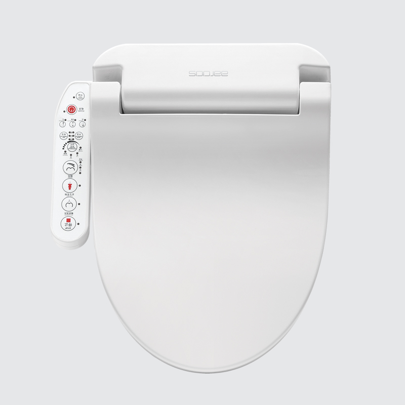 舜洁智能马桶盖全自动加热清洗烘干儿童清洗助便家用坐便器盖WG6022