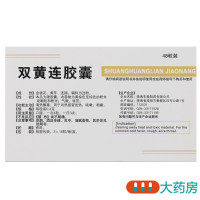 东泰双黄连胶囊0.4g*48粒/盒清热解毒感冒发热咳嗽咽痛