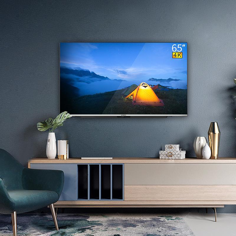 新品创维65英寸4k全面屏电视机智能网络wifi智慧屏液晶彩电电视企业价