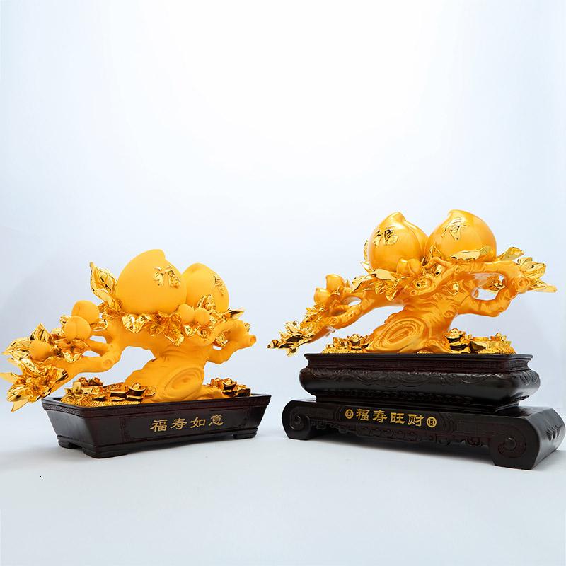 美帮汇大号寿桃摆件送长辈祝寿贺寿生日礼品实用装饰品创意工艺品高清大图