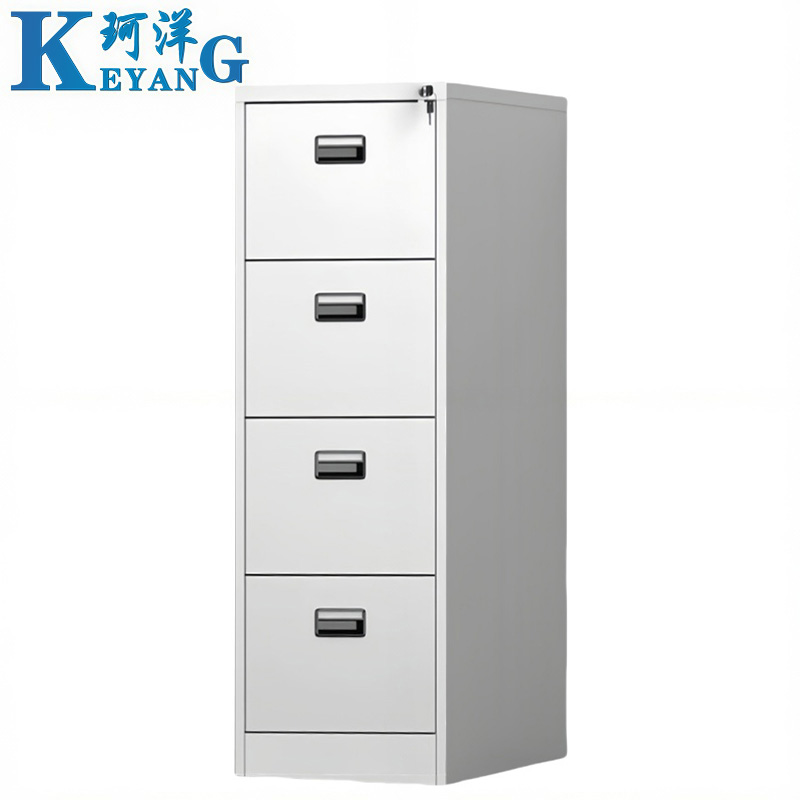 珂洋 A4抽屉柜 四斗(灰白色) 台高清大图