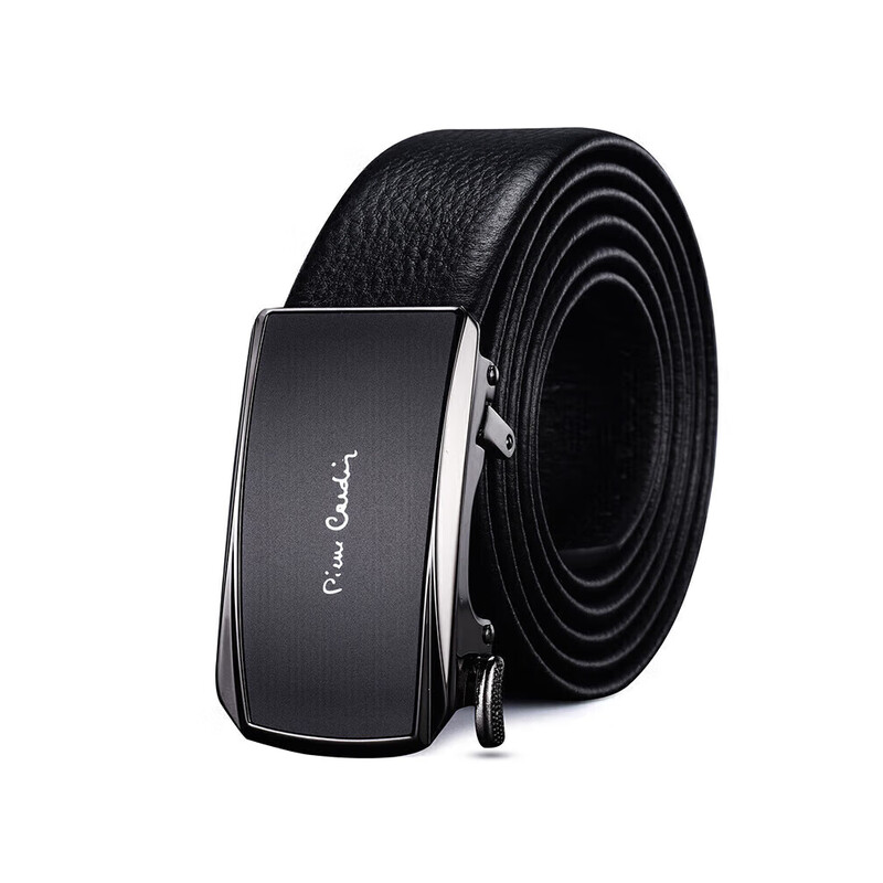 皮尔卡丹(pierre cardin)新款休闲男式自动扣皮带 C9B818133-BYA3（1250mm）高清大图