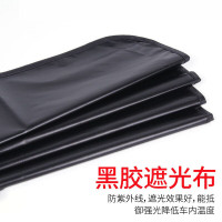 趣行 汽车窗帘车载磁性侧窗遮阳帘车帘车用卡通儿童防晒遮光帘通用型 森林世界-后排窗户单片