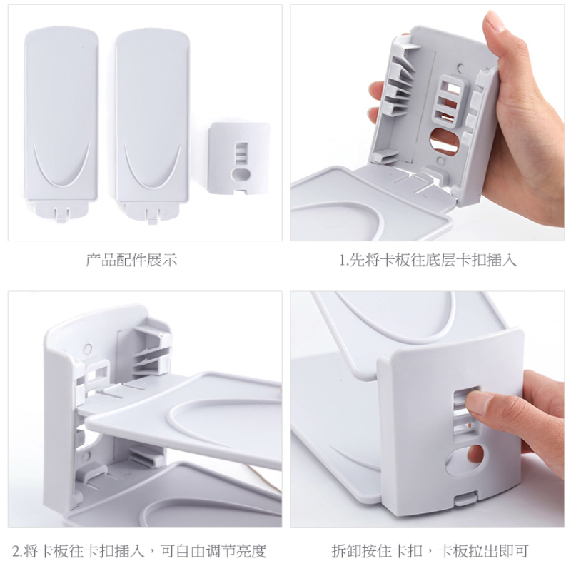 壹志[加厚防滑]双层鞋子收纳架 家用鞋架整理架可调节简约抗压塑料鞋托 宿舍寝室鞋柜收纳神器拖鞋架收纳盒简约高清大图