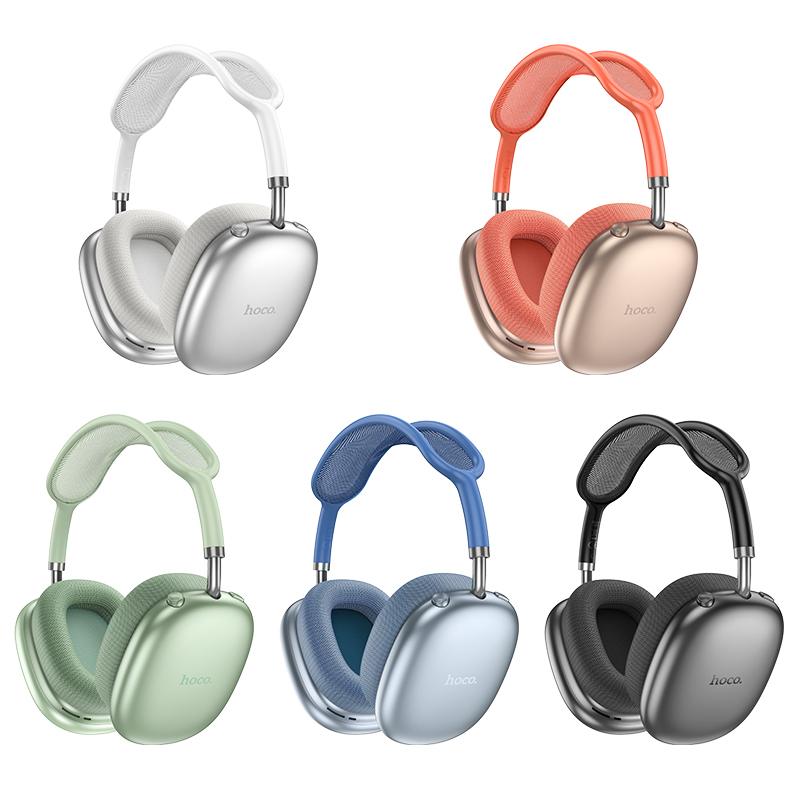 浩酷(HOCO) W55 悦目蓝牙头戴式耳机 深空灰高清大图