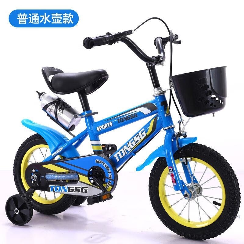 新款儿童自行车121618寸男女通用学生脚踏车高清大图