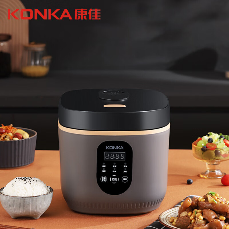 康佳(KONKA) KRC-30ZS501 电饭煲 3L (单位:台) 雅黑色高清大图