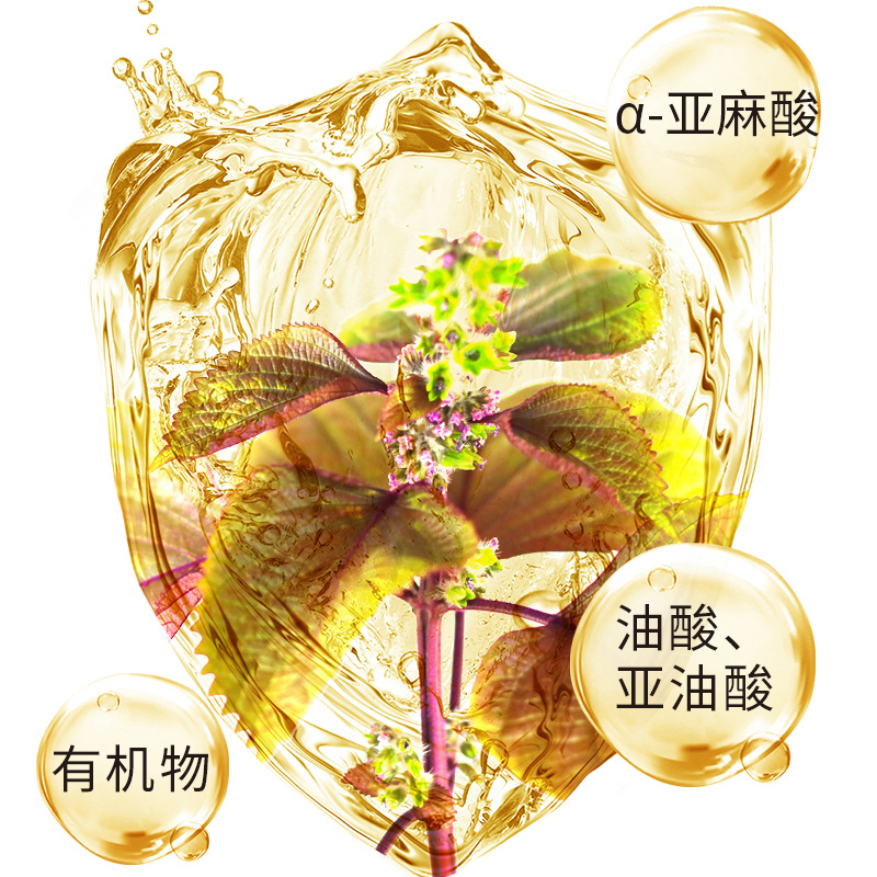 有机紫苏籽油100ml瓶装食用油