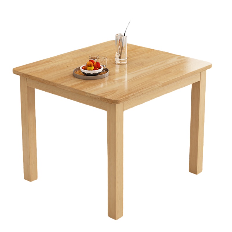 攸形实木方桌80*80*75cm张高清大图