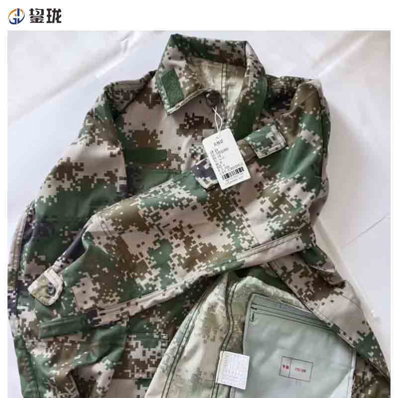 鋆珑 可定制迷彩服套装 长袖 套高清大图