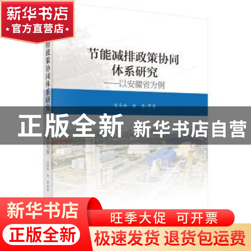 正版 节能减排政策协同体系研究——以安徽省为例 宋马林 科学出高清大图