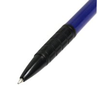 得力deli6546按动圆珠笔0.7mm 经典系列办公学生笔原子笔