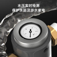 志高前置过滤器家用反冲洗横款大流量万向自动滤水器过滤器40微米8T大流量 前置过滤器Q19 180天只换不修 自行安装