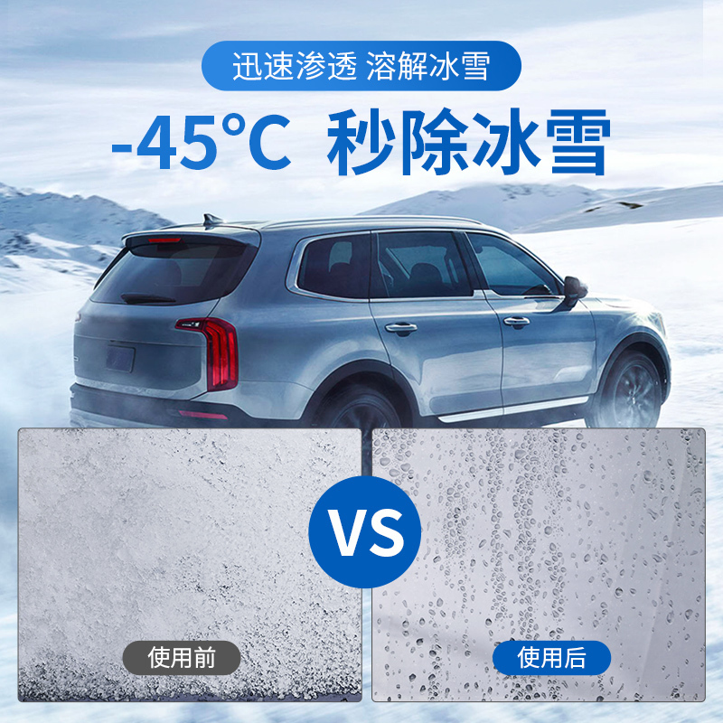 固特威车用除冰剂500ml套装 汽车冬季专用快速防霜融雪剂 (Korper Besonders)