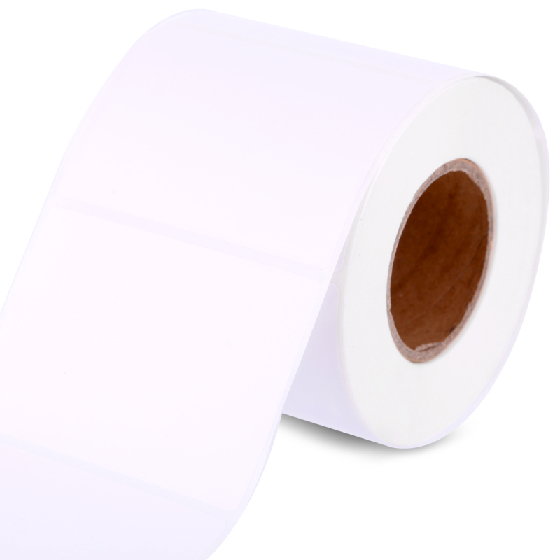 得力deli11871热敏标签纸70*50mm*500张(横版)不干胶打印标签纸三防电子面单条码纸单卷