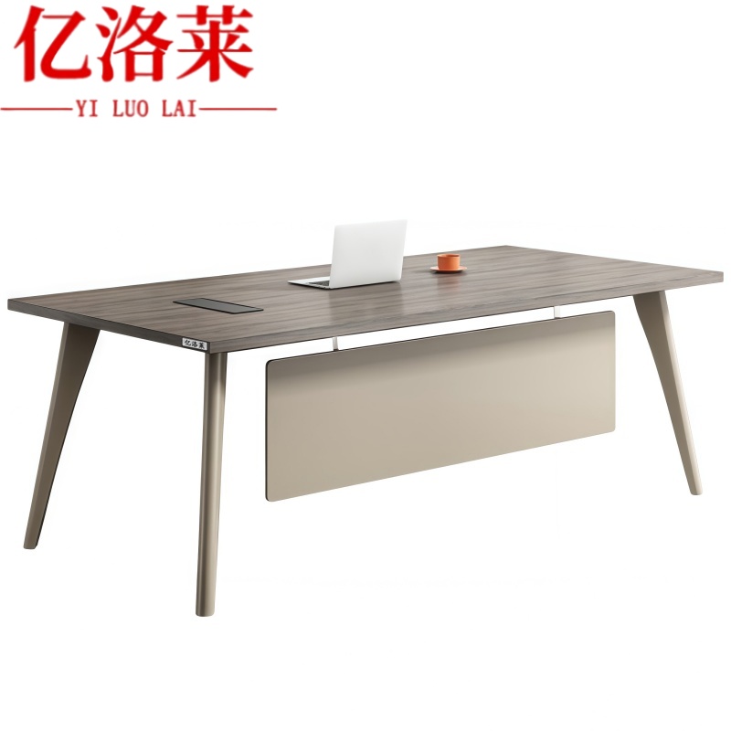 亿洛莱 办公桌 180cm 张高清大图