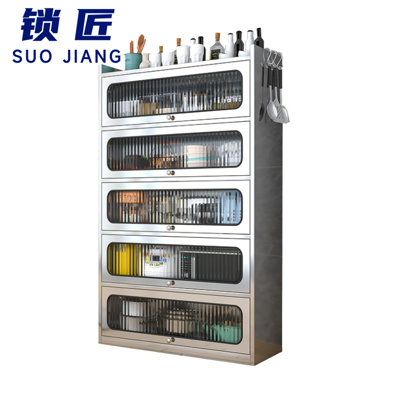 锁匠 置物柜5层个高清大图