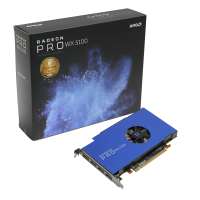 AMD Radeon Pro WX 5100 8GB DDR5 256-bit 专业显卡 4xDP接口