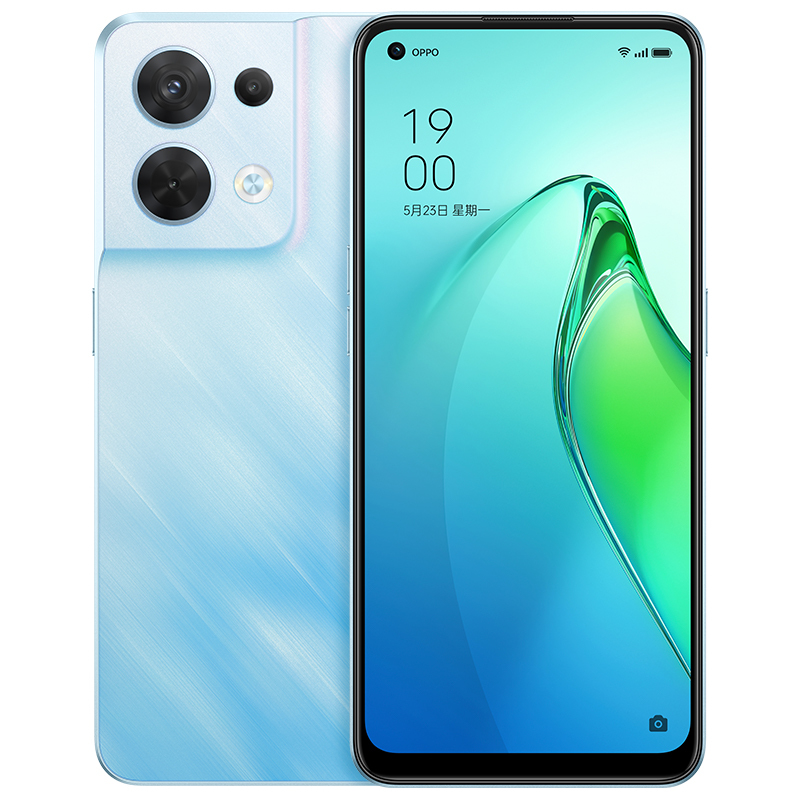 OPPO Reno8 晴空蓝 12GB+256GB 5G手机