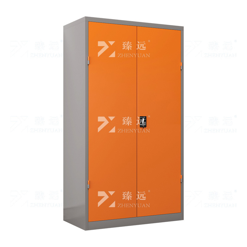 臻远ZY-GJGA-44 重型工具柜 通门带网内二斗 桔灰色 长1000*深500*高1800mm 单位:1台