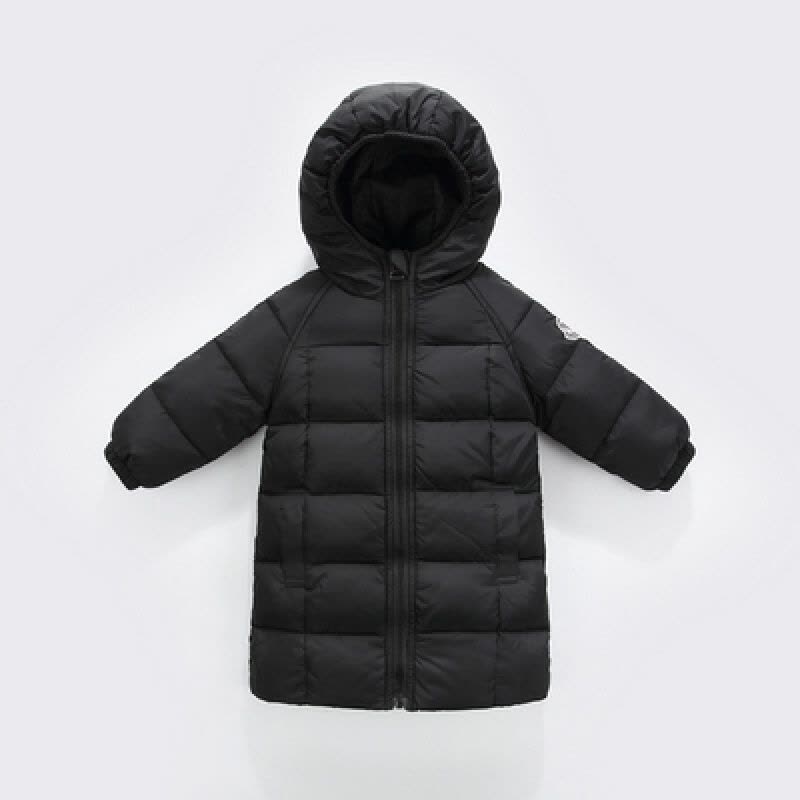 迪鲁奥(DILUAO)2021新款儿童羽绒服中长款宝宝冬装男女童小童加厚童装婴儿1-3岁图片