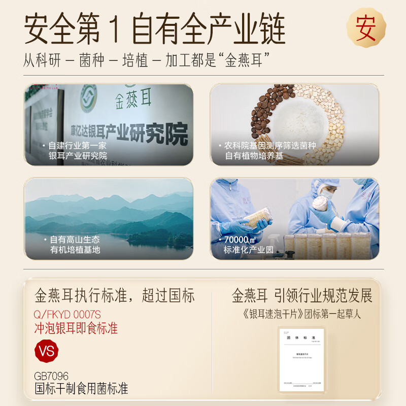 金燕耳 K纯萃_银耳50g/罐(焖制)高清大图