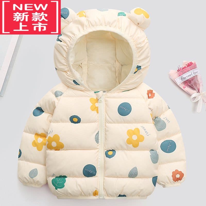 可莉允反季节儿童羽绒棉服轻薄款男童女童外套宝宝冬季衣服洋气棉袄图片