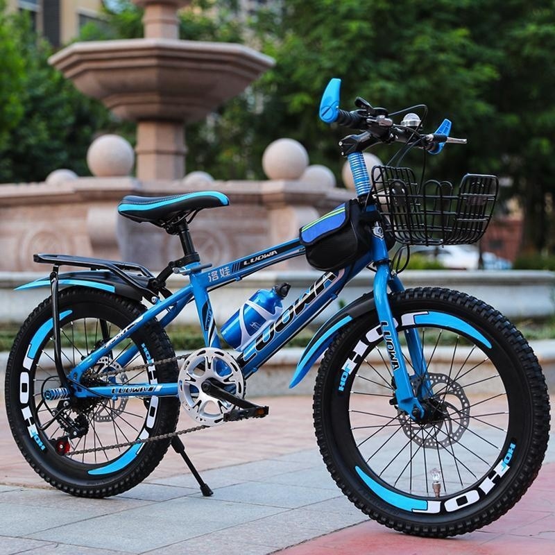 儿童山地自行车双碟刹变速2022寸男孩812岁童车高清大图