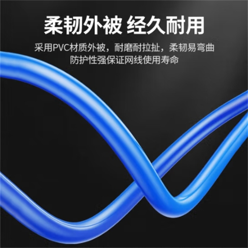 绿联 六类千兆网线家装网络装修工程监控布线六类箱线 六类非屏蔽200米高清大图