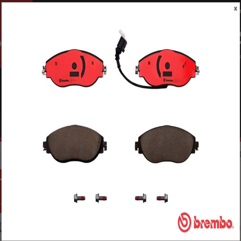 布雷博(brembo)前片.陶瓷P85131N适配15-16款高尔夫7/16-18款蔚揽/夏朗/速派/欧悦搏/奥迪A3