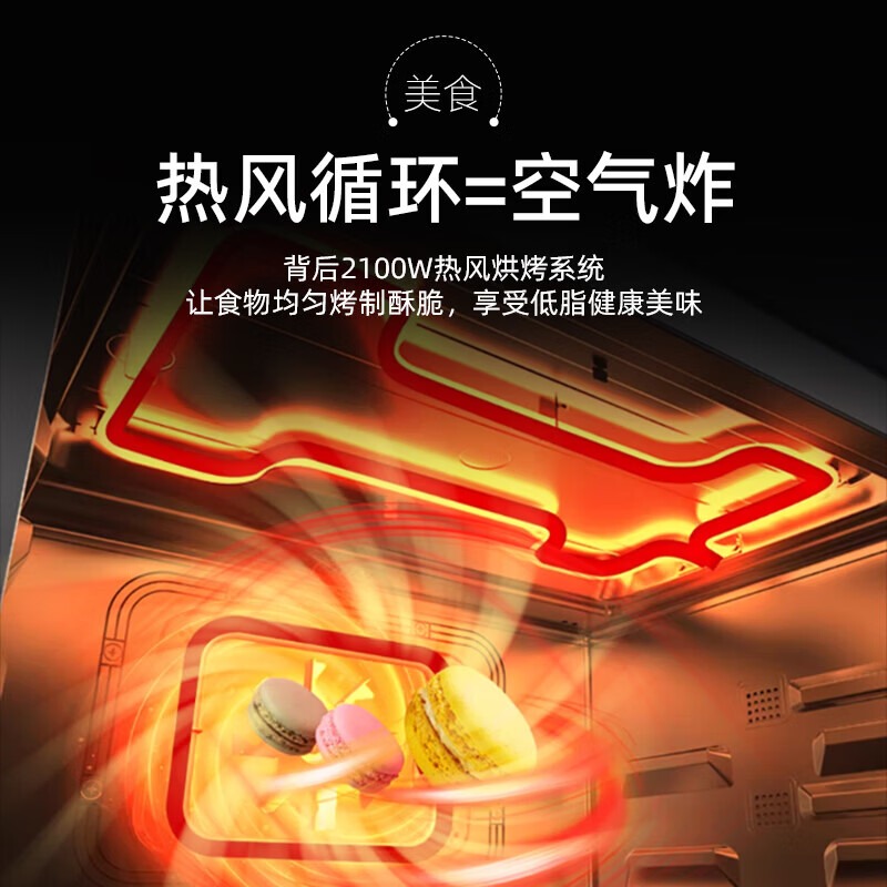 格兰仕 微蒸烤一体机 G10Q26ESXLRIIV-RL(S0)26L高清大图
