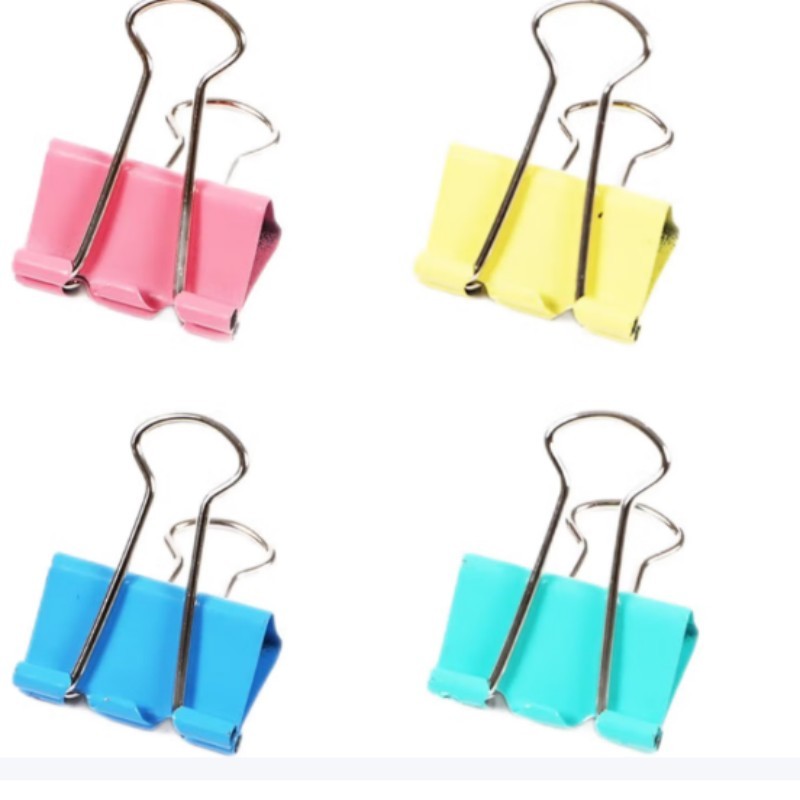 晨光(M&G) ABS92742 长尾夹 Eplus19mm(筒装)彩色 5# 5筒装高清大图