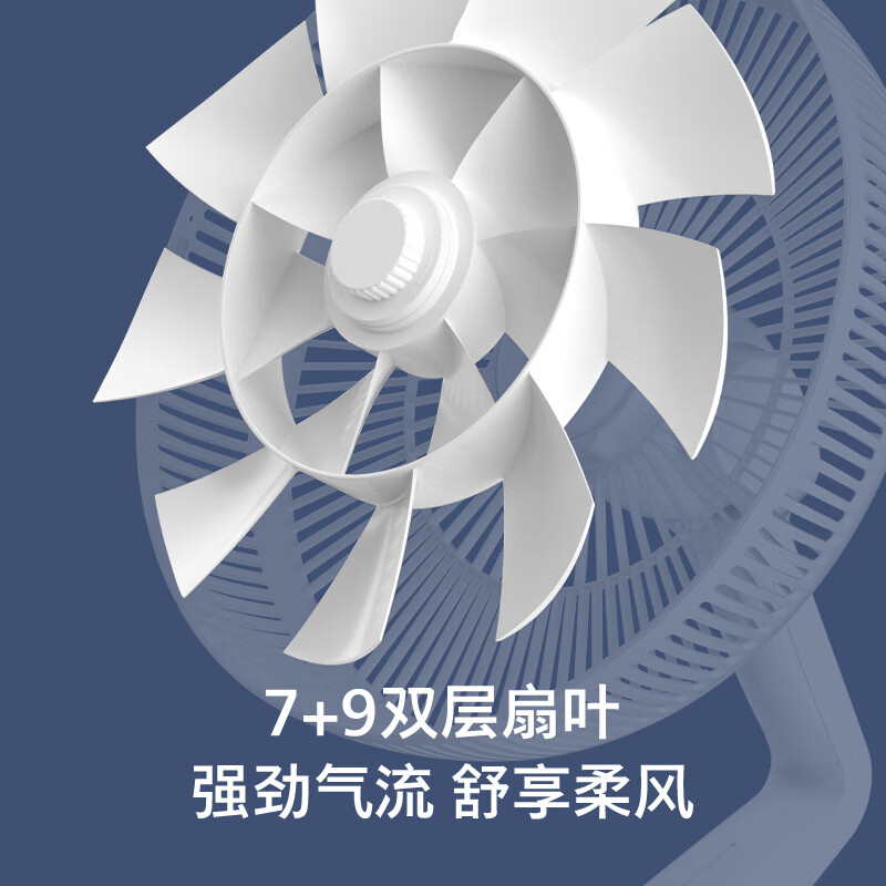 飞利浦(PHILIPS)落地扇家用电风扇直流变频轻音流通空气循环扇家用智能台地两用扇30档大风力风扇ACR4144SF高清大图