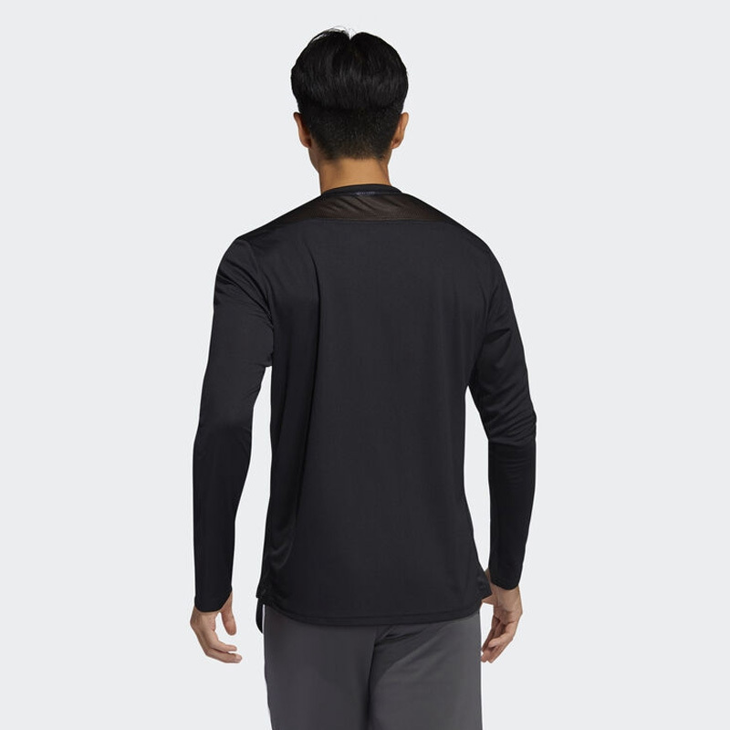 Adidas阿迪达斯健身训练男装套头衫2020春新款运动长袖T恤ED9286
