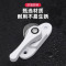 铝合金窗户锁扣塑钢门窗防盗月牙锁通用儿童推拉门锁锁卡扣锁耐用- 左月牙【孔距50】【带儿童锁】+短钩