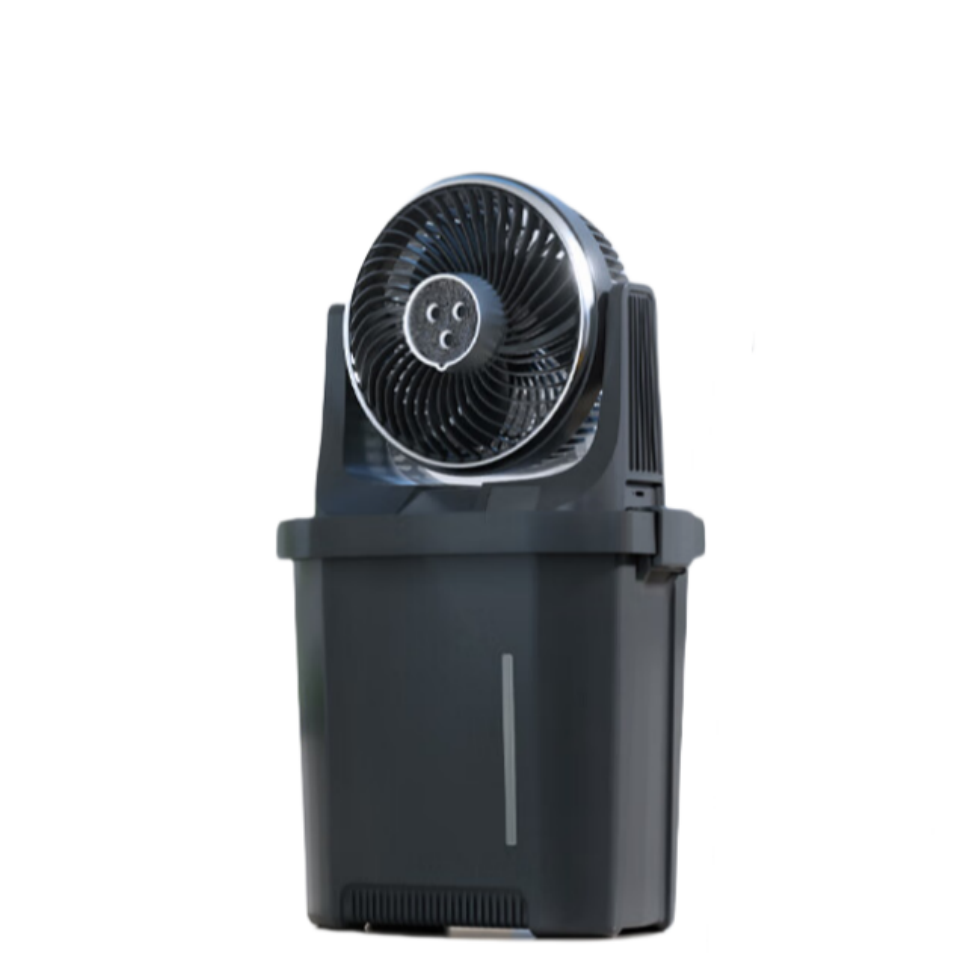 卡蛙KW-MF15户外电风扇喷雾露营风扇310*180*542mm(单位:台) 黑色