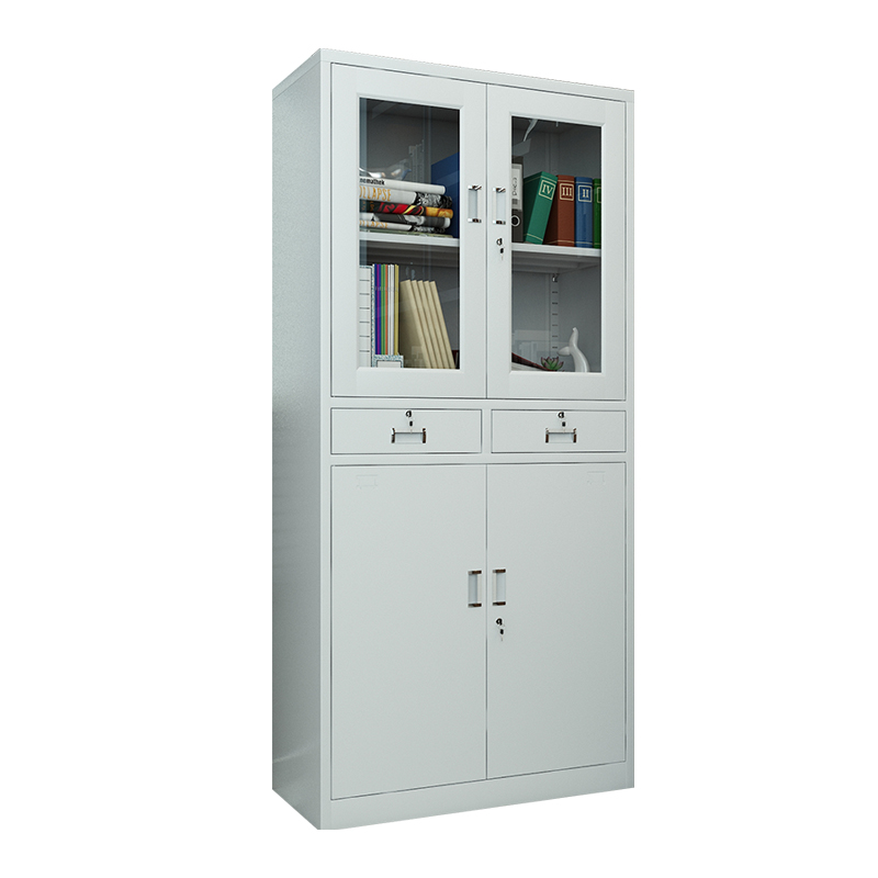 臻远 ZY50212002钢制文件柜办公柜铁皮资料柜档案柜储物柜 中二斗