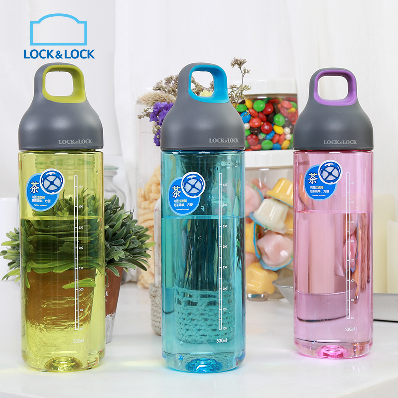 乐扣乐扣（lock&lock）塑料水杯 HLC832 530mL高清大图