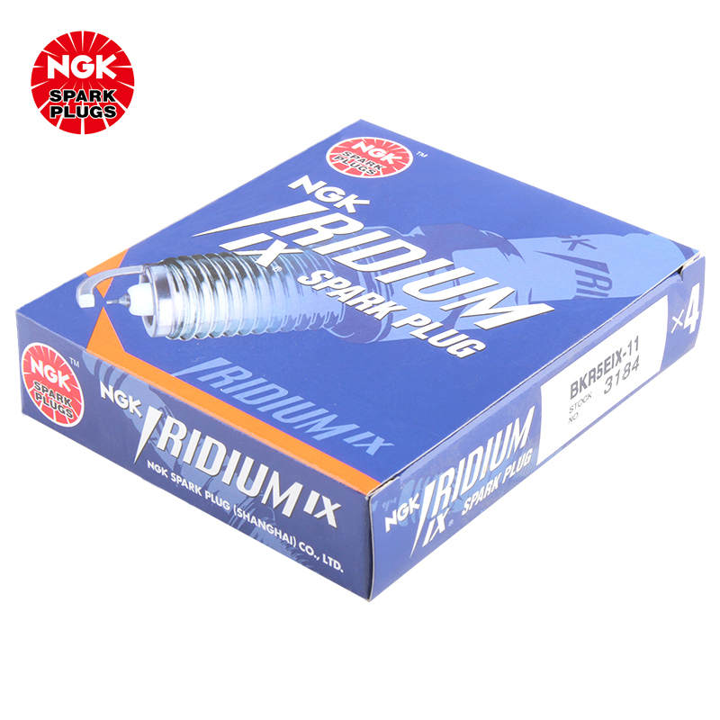 NGK 铱合金火花塞 BKR5EIX-11 3184 四支装 比亚迪F3RG3RS6S8哈弗H1M1C30骏捷劲畅众泰2