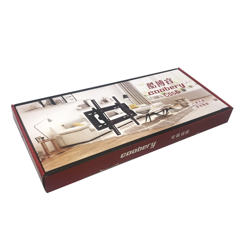 酷博睿(coobery) 43-55寸 可调节电视挂架 C55D 整箱销售 10付/箱