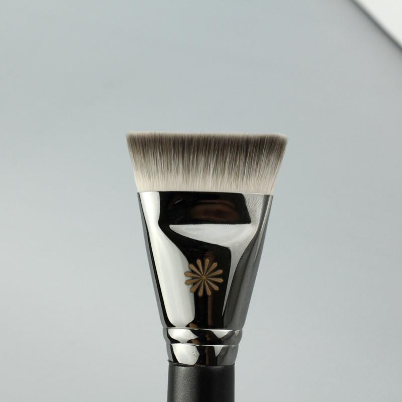 pony化妆刷毕加索fb19一字平头粉底刷修容刷纤维毛无刷痕