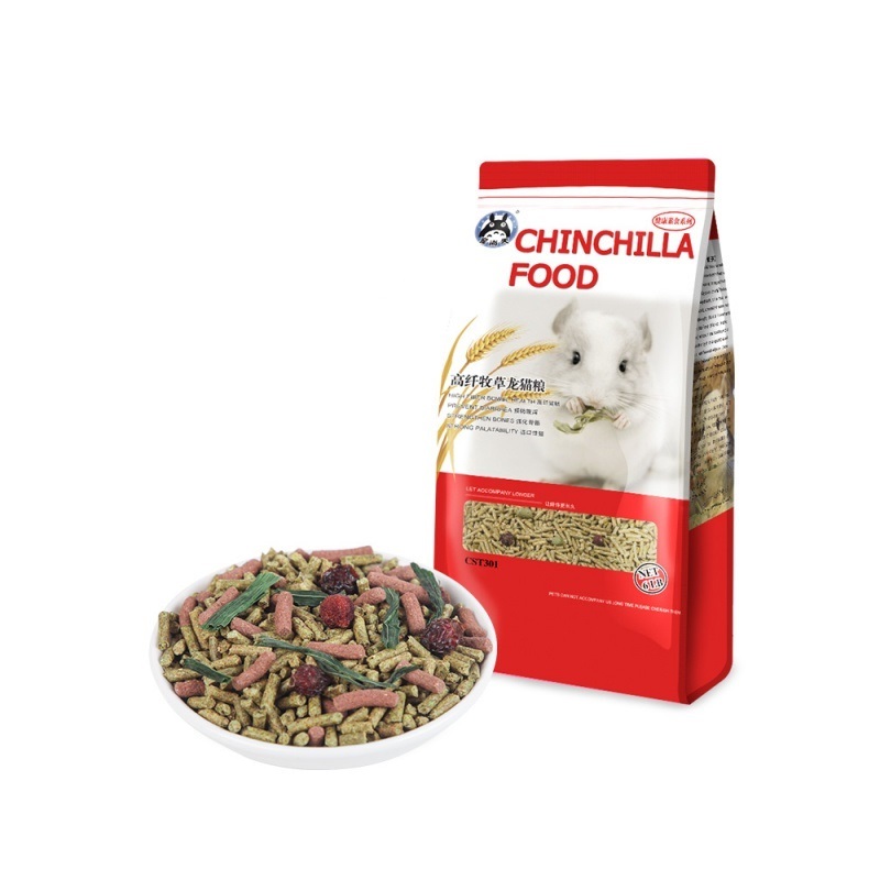 多维高纤龙猫粮食5LB主粮饲料宠物食物主食用品马祖瑞配方高清大图