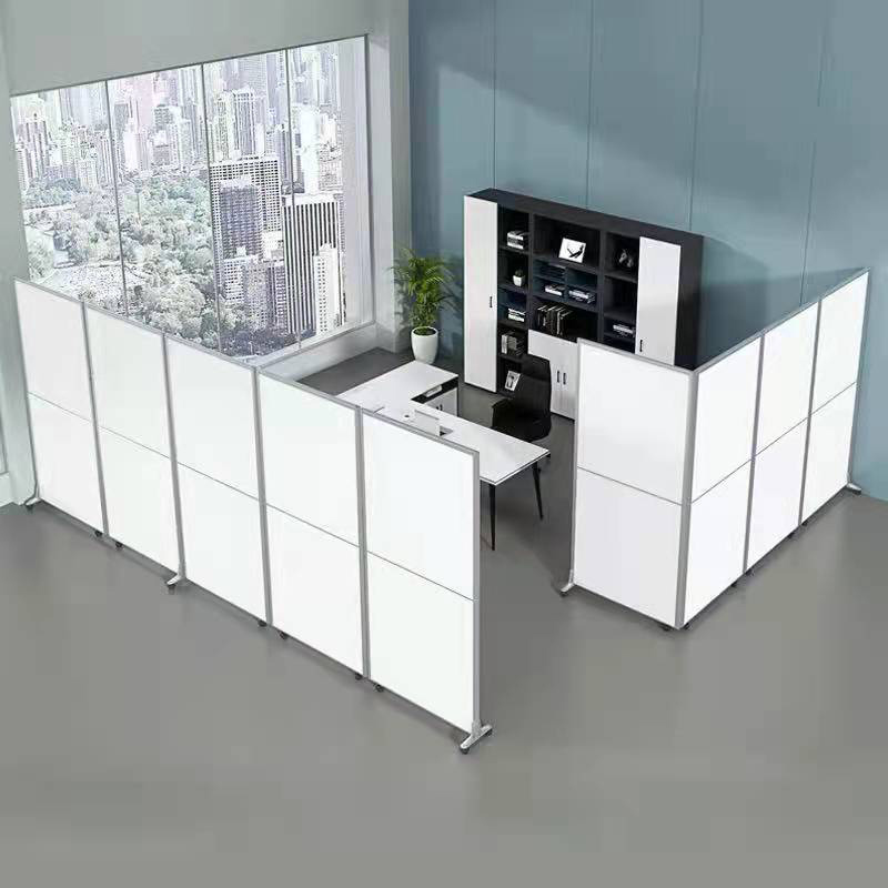 匡大 移动屏风组合式屏风办公屏风KDT621 白色3900*2800mm 白色