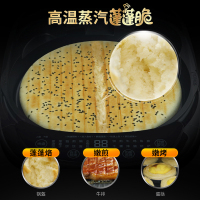 苏泊尔（SUPOR）蒸汽电饼铛煎烤机升降盘电饼铛可拆洗上下烤盘智能家用烙饼锅 高温蒸汽煎烤升降盘厚薄 双面拆洗