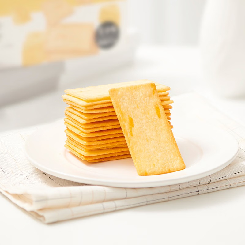 岩烧芝士薄脆饼干120g高清大图