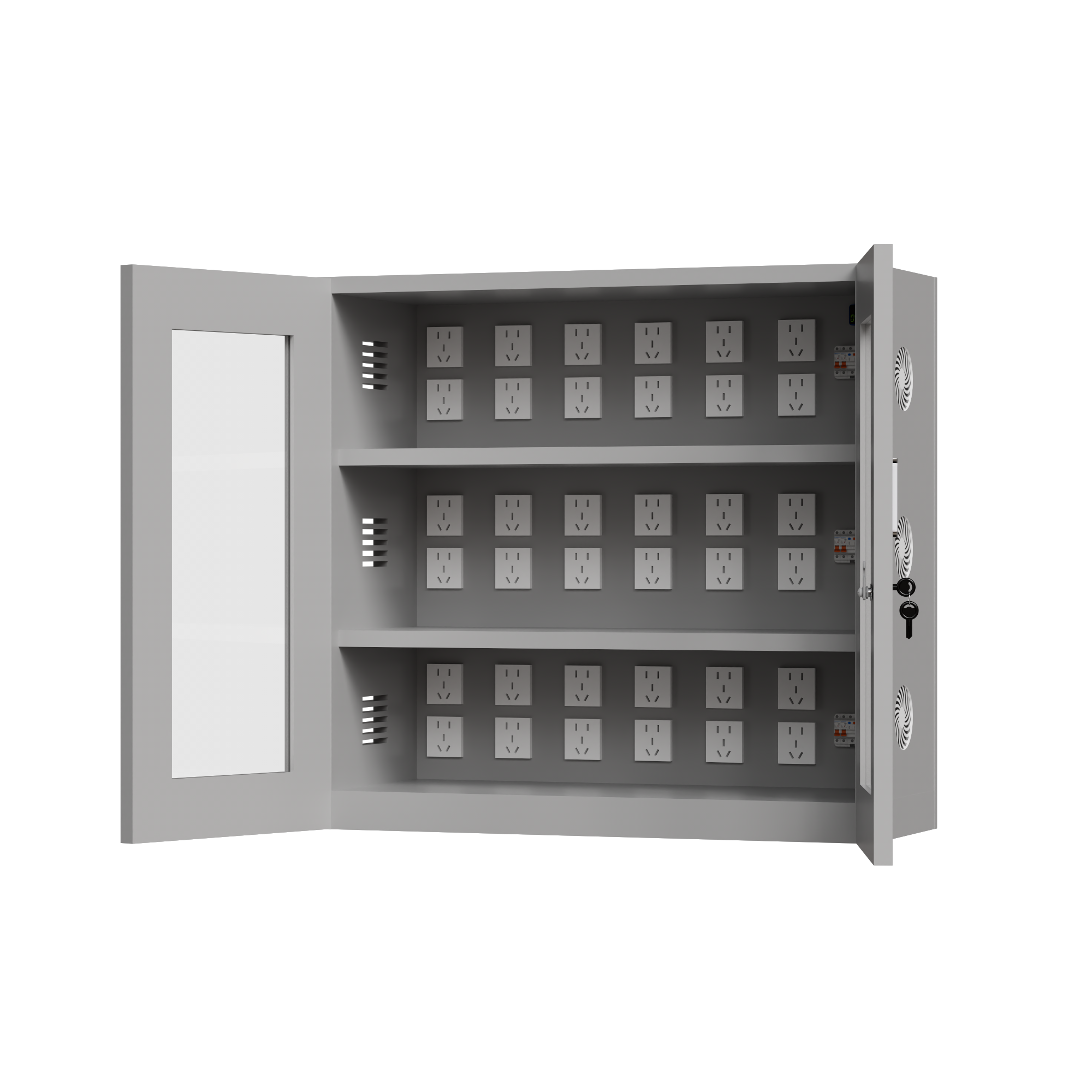 豫汉迎通玻充电柜1000*1050*400mm台高清大图