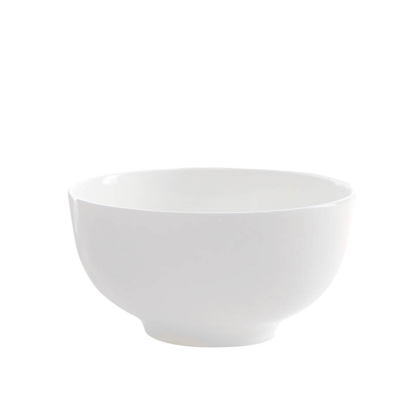 LICHEN景德镇骨瓷餐具饭碗纯白陶瓷碗 4.5英寸奥式碗