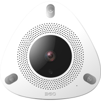 360 摄像头监控 看店宝2代 WiFi监控器家用室内1080P高清夜视 手机无线网络远程智能摄像机加闪迪32G内存卡