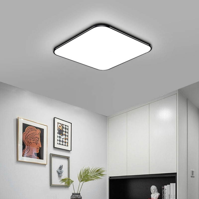 志高chigo薄led吸顶灯长方形客厅灯现代简约卧室灯大厅灯具