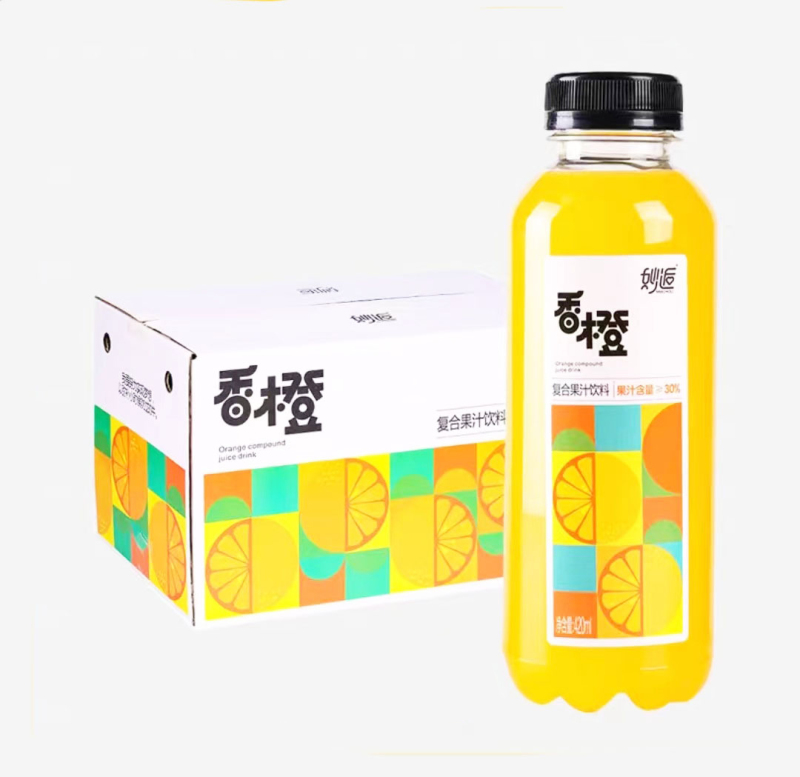 妙逅 果汁饮料 六种口味可选 420ml*15瓶 箱